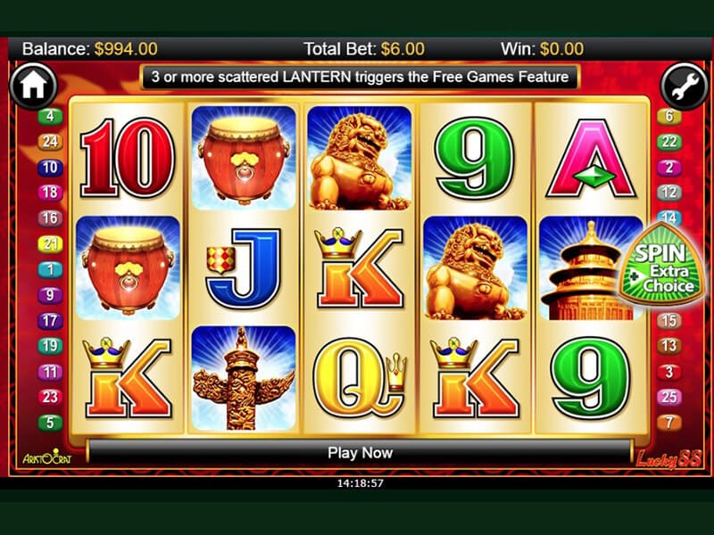 Play lucky 88 slot online